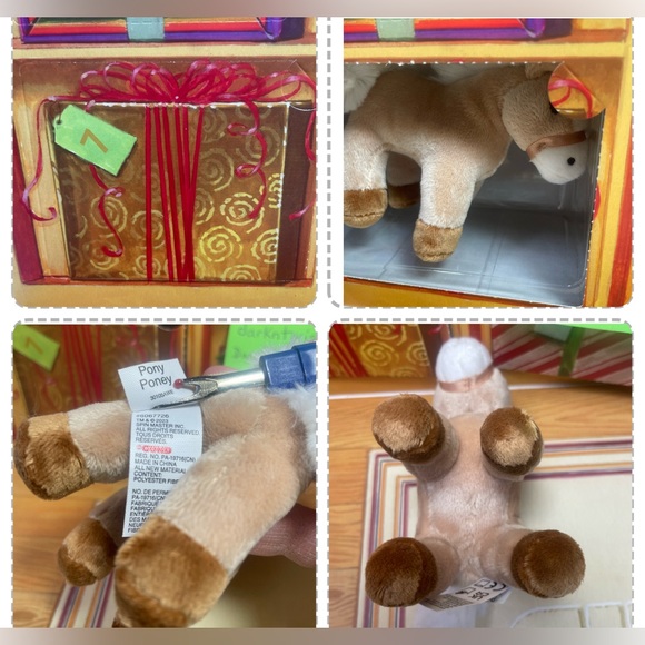 1 BRAND NEW GUND MINI PONY PONEY PLUSH ORNAMENT TOY APPROX 4” PRICE FIRM - Picture 14 of 16